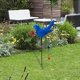 thumbnail image 1 of Estaca de Metal para jardín de pájaros, granja, Patio, vacaciones, primavera, carillón de viento decorativo Azul, 1 of 8