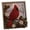 C, variant on 4D Fabric Poke Art Kit, Simple seasonal DIY art project for craft fans, finished artwork works beautifully as decor for Christmas hallway, shelf, bedroom and indoor holiday layouts