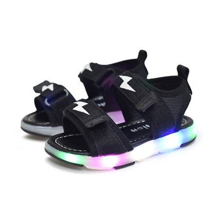 

〖Roliyen〗Girls Sandals Sandals Run Boys Led Luminous Baby Light Sneakers Children Shoes Sport Baby Shoes