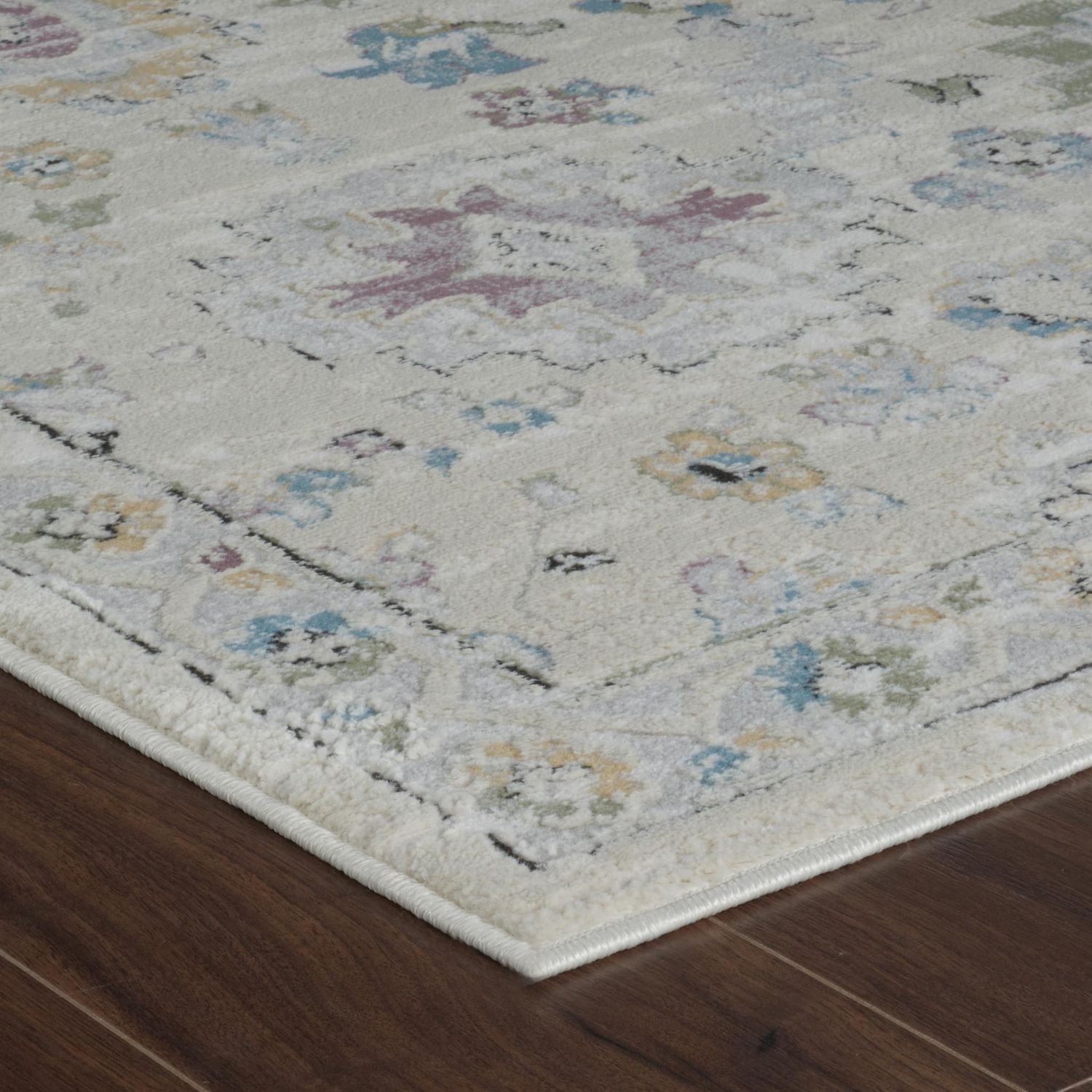 Tapis d'interieur classique Rug Branch Nomad, beige creme, boheme - Salon, chambre, salle a manger et cuisine