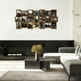 thumbnail image 5 of Classic 21 Openings Multiple Photo Frame Family Collage Picture Frames 6x4 Gold For Wall, 5 of 7