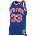 thumbnail image 2 of Men's Mitchell & Ness Patrick Ewing Blue New York Knicks 1991/92 Big & Tall Hardwood Classics Swingman Jersey, 2 of 3