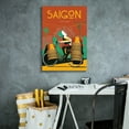 thumbnail image 4 of Epic Graffiti 'Saigon Vietnam' by Arctic Frame Studio, Canvas Wall Art, 18"x26", 4 of 8