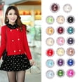 thumbnail image 3 of Shisuyan Elegant Design Rhinestone Buttons Round Shape Diy Jewelry Making 20Pcs, 3 of 8