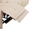 thumbnail image 4 of Primo Mattheo 78-Inch Reclining Condo Sofa – Space-Saving Design, Padded Armrests, Manual Recline Seats – Compact Comfort for Smaller Living Rooms, 4 of 7