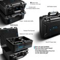 thumbnail image 3 of Lekufee Waterproof Hard Carrying Case for DJI Avata 2 Drone,Fly More Combo,Goggles N3 /3/ Integra,RC Motion 3/2,FPV Remote Controller 3/2, and Other Accessories(Case Only), 3 of 7