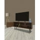 thumbnail image 1 of Mueble Mesa para TV con Puerta DECOMOBIL Moderno Nogal Neo, 1 of 5