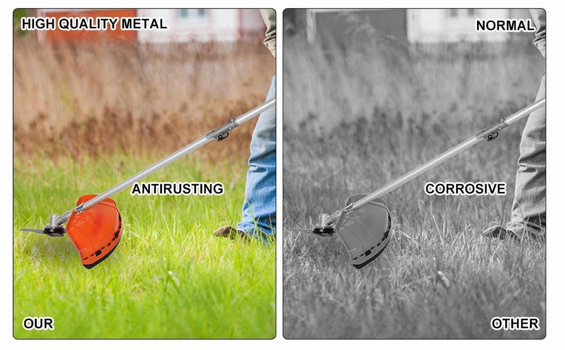 52cc 2 Stroke Gas Weed Wacker, Multi-Functional Gas Powered Brush Cutter, 5 in 1 Tool Weed Wackers, Cordless Hedge Trimmer, Gas Weed Wacker Yard Care Tools, Lightweight Weed Eater
