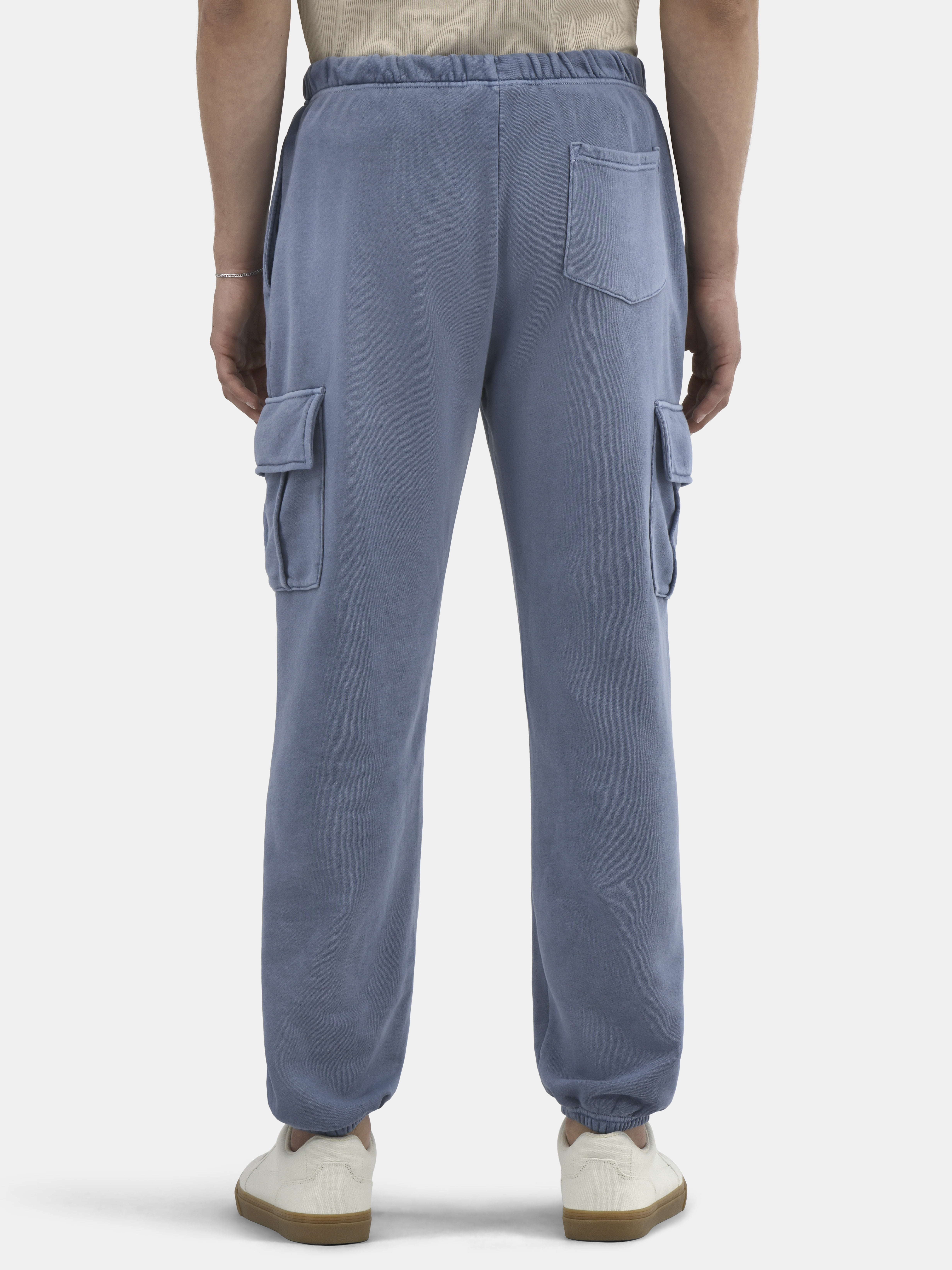 No Boundaries Men's & Big Men's Cargo Jogger Fleece Sweatpants, Sizes XS-5XL