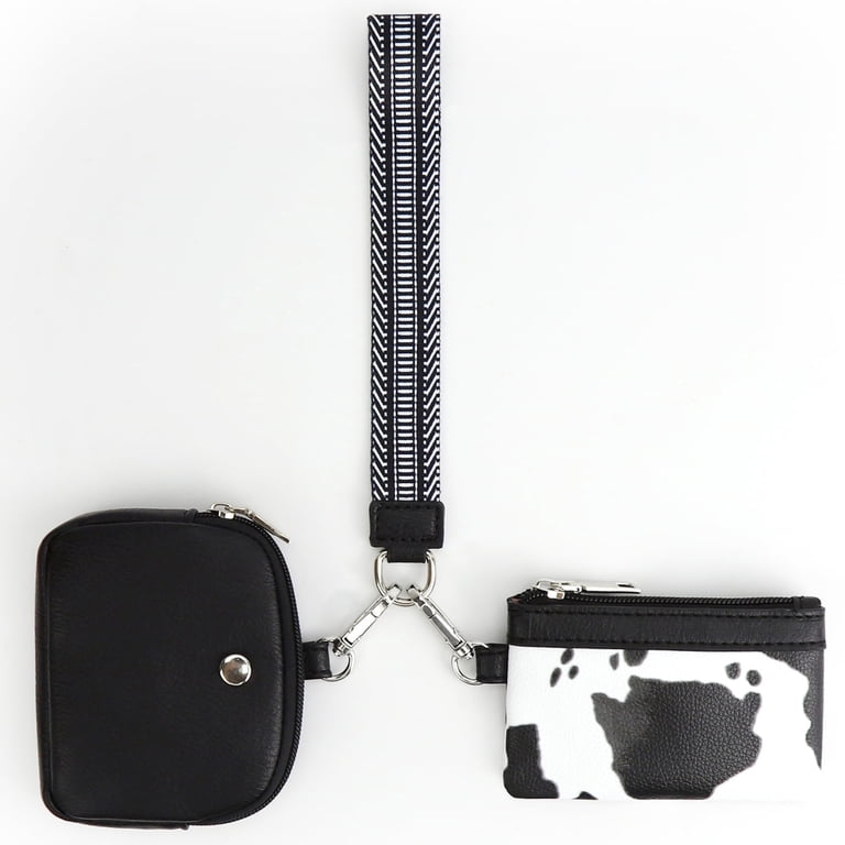 Kalunma Zip Around Wristlet Wallet, Dual Pouch Design photo 1