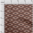 thumbnail image 1 of oneOone Silk Tabby Fabric Geometric Ikat Decor Fabric Printed BTY 42 Inch Wide, 1 of 4