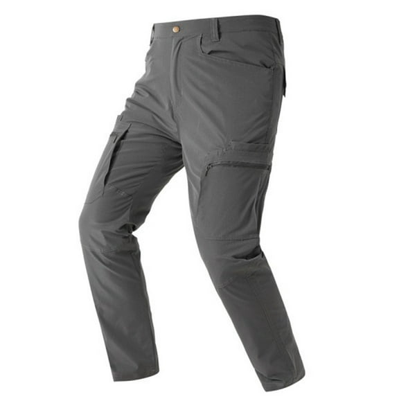 cllios Men's Hiking Pants Ripstop Work Cargo Pants for Men Water Resistant Cargo Tactical Pants EDC Hiking Work Military Work Trousers
