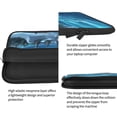 thumbnail image 5 of Bingfone Mountain Cottage In Snow Laptop Sleeve Case 13 Inch, 360° Protective Computer Carrying Bag, 5 of 9