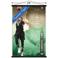 thumbnail image 3 of Giannis Antetokounmpo Milwaukee Bucks Dunk 35'' x 24'' Framed Player Poster, 3 of 4