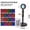 Black - 24-Button Square Remote Control, variant on Sunset Ambient Light Retractable Bracket Creative Sunset Light App Remote Control Intelligent Dimming Bedroom Night Light