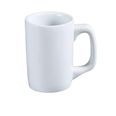 

Abco Round Dinner Mug 12 Oz. 3 Dia. X 4 1/2 H Porcelain White Pack of 8
