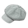 thumbnail image 4 of Gorra de vendedor de periódicos clásica, ligera e informal para mujer, con elástico cómodo. Azul claro, 4 of 9