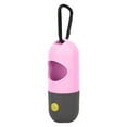 thumbnail image 1 of Less Than 5 Face & Storage Bags Dog Poop Bag Dispenser with Built In LED Flashlight and Metal Clip for Leash Pet Waste Bag Holder Dog Walking Accessory, 1 of 3