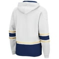 thumbnail image 3 of Men's Colosseum White Notre Dame Fighting Irish Lace Up 3.0 Pullover Hoodie, 3 of 3