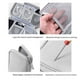 thumbnail image 2 of Bearachild Bolsa De Almacenamiento De Tela De Gran Capacidad Para Auriculares Y Cables On Go Protecciones Fáciles Y Seguras Almacenamiento y organización del hogar Gris, 2 of 6