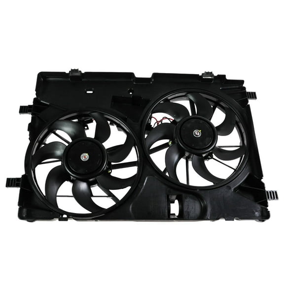 Radiator Dual Cooling Fan Assembly for 10-12 Ford Fusion Lincoln MKZ 3.5L RFA83601