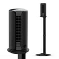 thumbnail image 1 of Vornado ATOM 1S Ventilador de torre oscilante compacto con soporte extraíble, 40" de alto, 4 velocidades, negro, 1 of 5