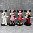 thumbnail image 4 of Figuras de acción de Mickey Mouse y Minnie de Pvc, set de 2 unidades, modelo de estatua, juguetes de decoración, regalo, 4 of 5