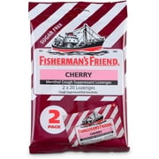 Fishermans Friend Sugar Free Cherry Flavor Lozenges, 40 ea, 12 pack, 2 Pack