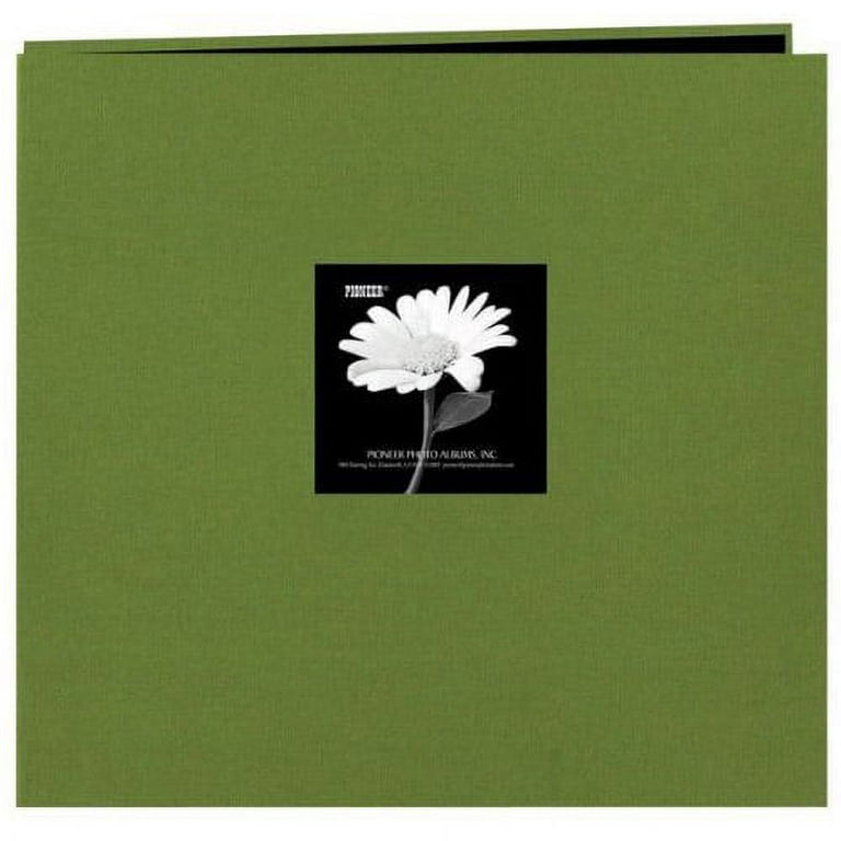 Pioneer Fabric Frame Cover Photo Album with 200 Pockets (Sage Green, Holds  5x7 Photos) : : Home & Kitchen