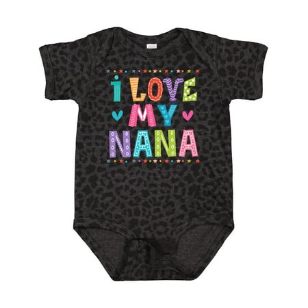 

Inktastic I Love My Nana Grandkids Gift Baby Girl Bodysuit