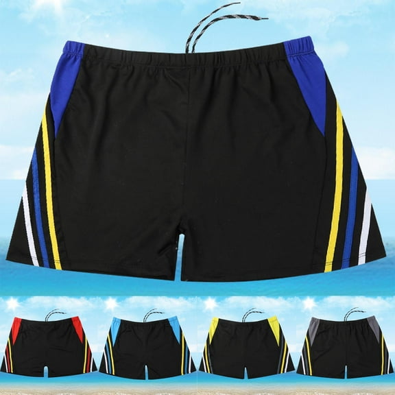 UVEASISHA Mens Quick Dry Swimsuits Colorblock Swim Trunks Swimming Bathing Suit Elastic Waist Board Shorts 90 Off Clearance Sale Gray XXL