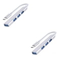 thumbnail image 2 of Docking Station USB Hub Tholdsy USB3.0 USB2.0 5Gbps LED de alta velocidad Plata Tipo-C 2piezas, 2 of 6