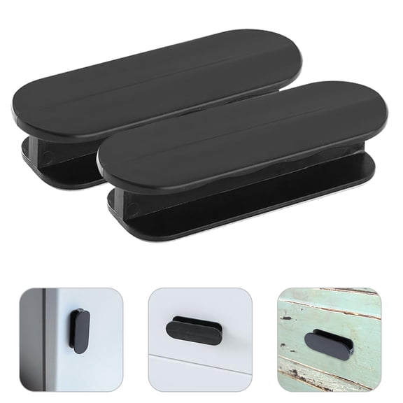 WHAMVOX 6pcs Household Window Handles Punch Free Cabinet Door Knobs Pull Knobs