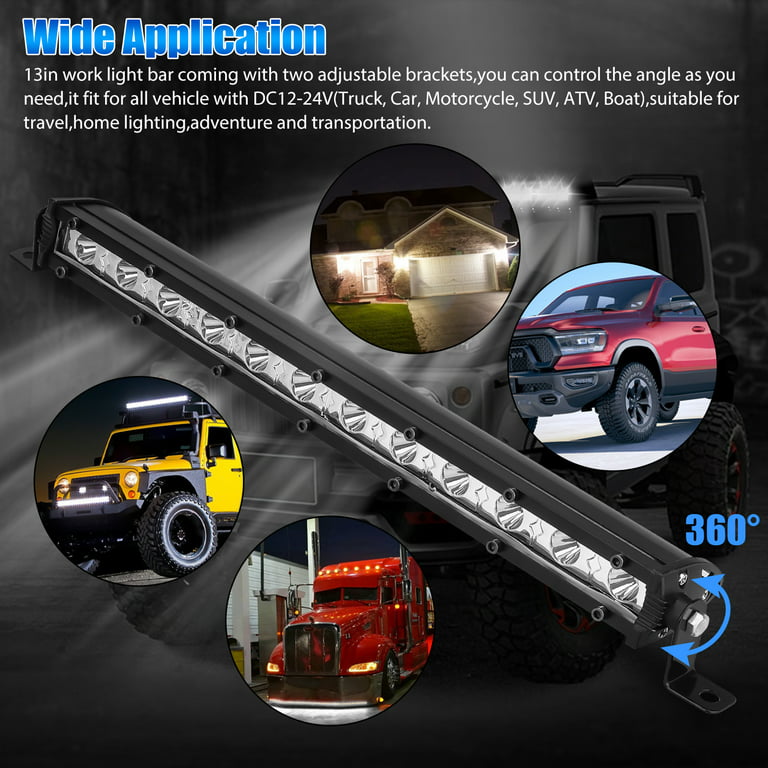 Willpower 9d Quad Row Led Bar 4-23 Inch Offroad Led Work Lights For Driving  Boat Car Tractor Truck 4x4 4wd Suv Atv 12v 24v - Light Bar/work Light -  AliExpress