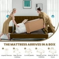 thumbnail image 6 of Twin Mattress, SESSLIFE 6 inch Memory Foam Mattress, Twin Cooling Gel Green Tea Memory Foam Mattress in a Box, Medium Firm, CertiPUR-US Certified,Sleep Support & Back Pain Relief, 6 of 9