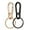 Gold Black, variant on Metal Keychains Keyring Key Chain Ring Clip Holder Organizer for Home Car Keys Key Finder Women Men