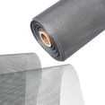 thumbnail image 2 of 59*39in Window Screens Mesh Replacement, DIY Durable Fiberglass Screen Mesh, Easy to Cut, High Density dustproof and Pollen Proof net Screen mesh for Door Patio Cover, Cage Garden, Black, 2 of 8