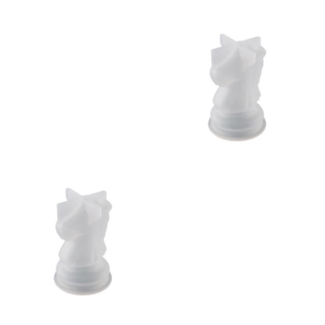 Monstrate Molde de ajedrez Flexible resistente al calor resina moderna internacional quesos manualidades hacer molde herramienta de moldeo tipo 6 Tipo 6 2piezas