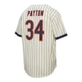thumbnail image 3 of Men's Mitchell & Ness Walter Payton Cream Chicago Bears Name & Number Mesh Button-Up Baseball Jersey, 3 of 3