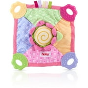 Nuby Plush Teething Blankie, Flower