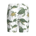 thumbnail image 2 of Lsque Cute Turtle Mens Sleep Pajama Shorts,Short Pajama Pants, Cotton Ultra-Soft Knit-Small, 2 of 9