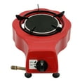 thumbnail image 5 of YIYIBYUS Single Burner Gas Stove, Portable Liquefied Petroleum Gas Stove, Outdoor Indoor Camping Stoves for Frying Pans, Pottery Pans, Flat-bottomed Pans, 5 of 12