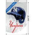 thumbnail image 3 of MLB New York Yankees - Drip Helmet 20 Wall Poster with Push Pins, 14.725" x 22.375", 3 of 6
