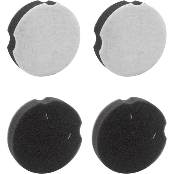 Replacement Filter Compatible with Bissell 3508 3437F 1520 2112 2690 21129 23T7 PowerForce Compact Upright Vacuum,Parts #1604896 (4 Pack)