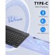 thumbnail image 5 of Funda con teclado para iPad Air 11 MoKo 2025/2024 negra, 5 of 8