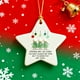 thumbnail image 4 of Christmas Decorative Pendant 2d Star-shaped Sea Glass Friendship Decoration Christmas Decoration, 4 of 4