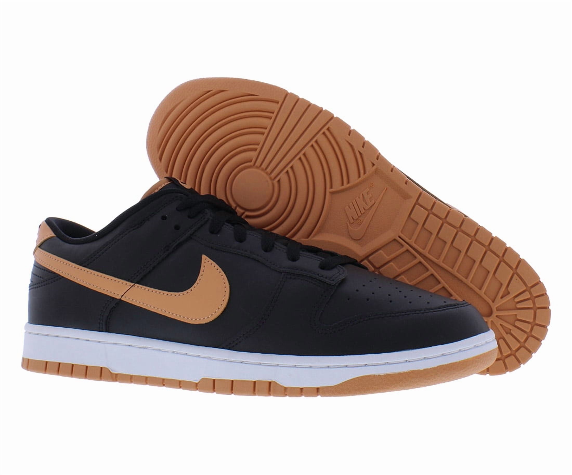 nike black and tan sneakers