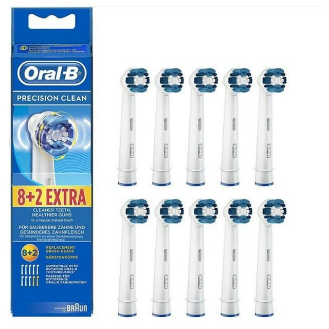 For Oral B precision cleaning toothbrush head 10 replacement electric toothbrushes