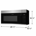 thumbnail image 2 of Frigidaire Fmow1852a 30" Wide 1.8 Cu. Ft. 1000 Watt Over The Range Microwave Led Lighting, 2 of 5