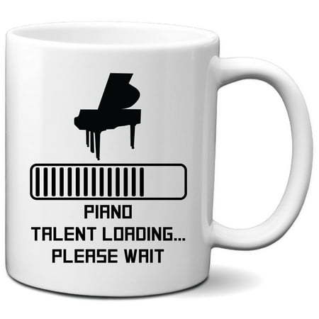 

Piano Mug - Piano Talent Loading Please Wait Funny Coffee Mug